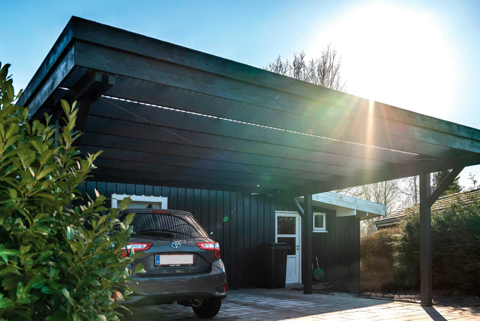 Eksempel på carport